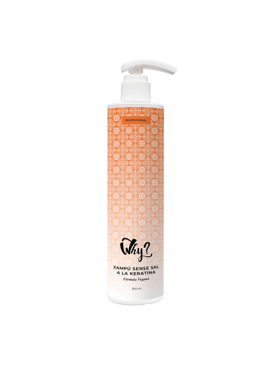 Champú Sin Sal a la Keratina 100% extractos de origen natural
