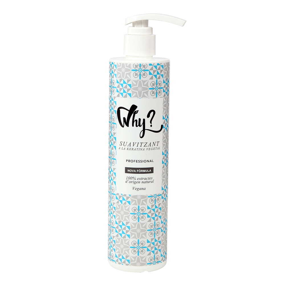 Suavizante a la Keratina 100% extractos de origen natural y vegano
