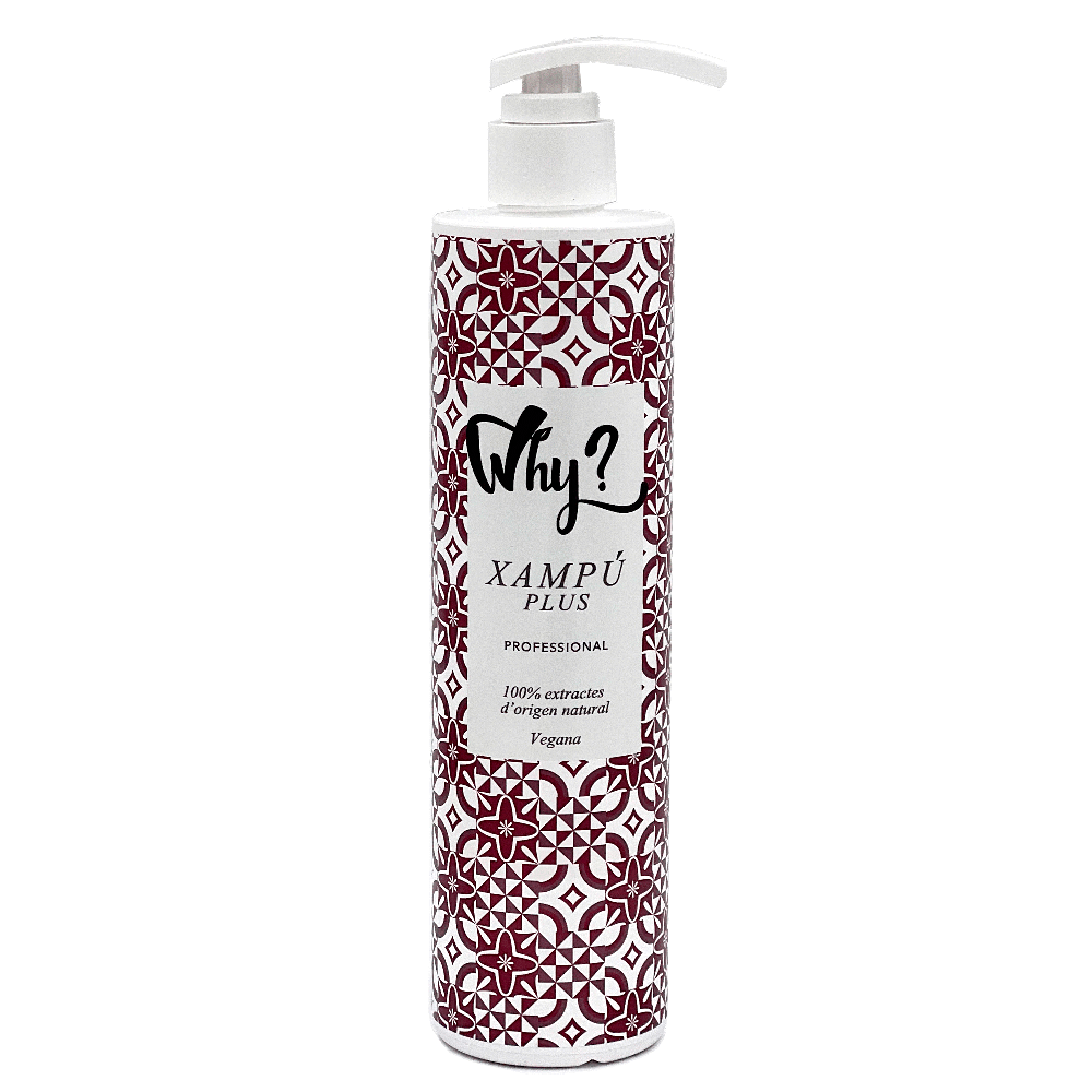 Champú plus 100% extractos de origen natural